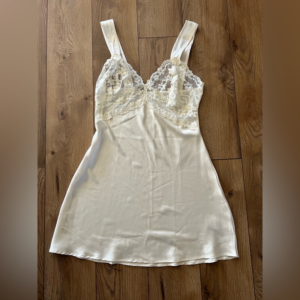 Princess Polly Lioness Bel Air Ivory Mini Dress